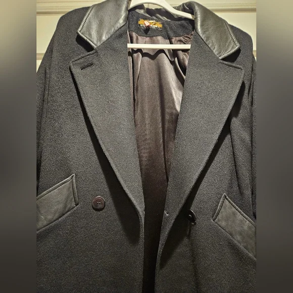 Women's Black Winter Coat By London Fog Sz M - Picture 3 of 12